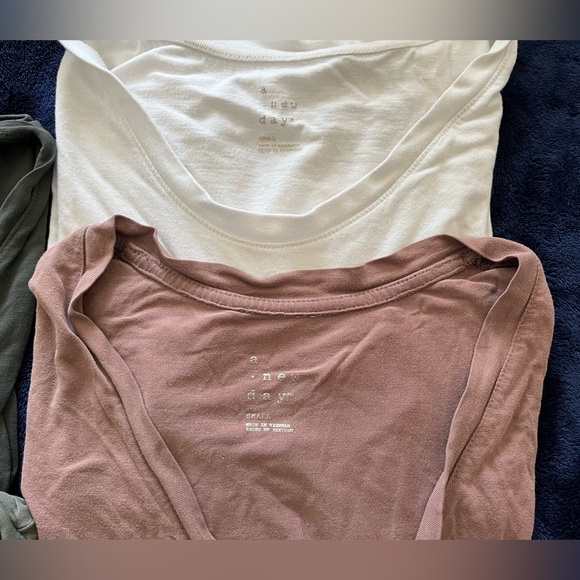 9 T-Shirt bundle! a New Day and Old navy luxe, Short Sleeve Tops, Sz XS/S GUC - Picture 4 of 16